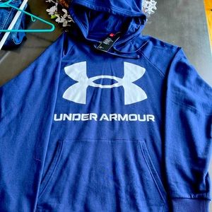 Under Armour blue hoodie. Size XXL. New with tags.